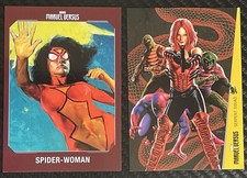 Panini 2022 Marvel Versus 2-Card Lot #66 Spider-Woman #109 Serpent Squad picture