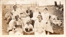 Vintage Antique Sepia Photograph Group Portrait United States picture