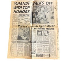 vintage 1983 New York Post newspaper  picture