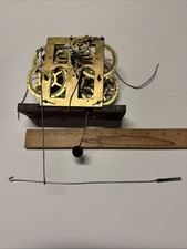 Antique Vintage Jerome Ogee wall Clock weight driven Movement / parts picture