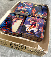 Marvel Masterpieces 1994 Fleer Lot Of 281 Cards Hildebrandt *Some Duplicates* picture