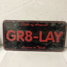 Original Vintage Rare 1980s State Of Arousal (GR8-LAY) License To Thrill Sealed picture