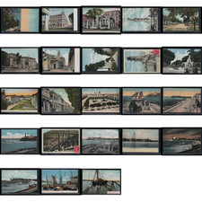 Vintage Lot of 23 Havana Cuba Pre Revolution Postcards B picture