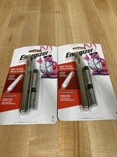 2 Pack Energizer 35 lm Gray LED Pen Light AAA Battery picture