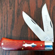 GEC Tidioute Cutlery French Creek Trapper . Bloodwood Covers. 728226 New In Tube picture