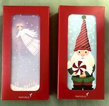 Papyrus   **CHRISTMAS CARDS SET**   Boxed / New & Sealed / Holiday / Angel / Elf picture