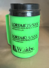 Lortab Trinsicon Vicon Forte Whitby Pharmaceuticals Vintage Drug Rep Mug Cup picture