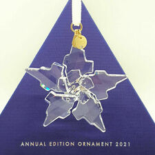 Swarovski Crystal Annual Edition Ornament 2021 Snowflake 5557796 Christmas Gift picture