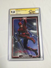 Daredevil/Punisher The Devil's Trigger #3 CGC 9.8 SS Clayton Crain Signed Red Si picture