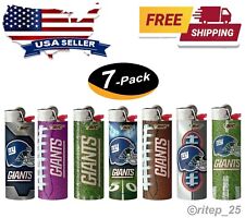 (7 Lighters) BIC NFL New York Giants Lighter All Brand New & Officially Licensed picture