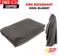 Ever Ready First Aid Warm Wool Fire Retardant Blanket 62