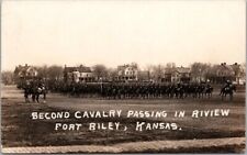 c1930s FORT RILEY, Kansas Photo RPPC Postcard 
