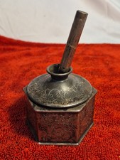 Antique Forbes Silver Co Nº 86 Ink Well And Pen picture
