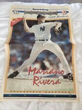 Newsday 1998 Yankees Reversible Keepsake Mariano Rivera- No. 9 In A Series NM-MT picture
