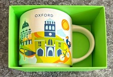 Starbucks Oxford UK England You Are Here Collection 14oz Mug Cup NEW IN BOX picture