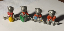 1983 Schmid Fine Pewter GORDON FRASER Complete Set of 4 1.25