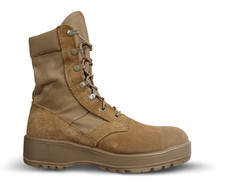 Size 11.5 R - US Military Coyote Hot Weather Combat Boots Vibram McRae picture