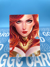 【Black Card】GGC Studio Marvel Jean Grey Custom Art Sketch Card 1/1 AUTO picture