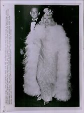 LG786 1965 Wire Photo HOPE HAMPTON Metropolitan Opera Glamorous Fashion Starlet picture