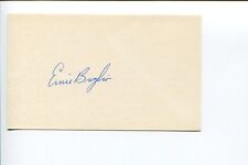 Ernie Broglio Chicago Cubs St. Louis Cardinals Signed Autograph picture