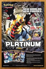 2009 Pokemon TCG Platinum Vintage Print Ad/Poster Trading Card Game Promo Art picture