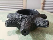 Vtg Bigmeat Pottery Cherokee 7 Opening Peace Pipe 7x3