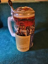 2006 Budweiser Holiday Stein With Lid picture