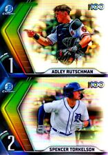 2022 BOWMAN CHROME BOWMAN SCOUTS' TOP 100 REFRACTOR SINGLES ROOKIE RC - YOU PICK picture