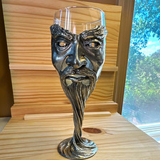 LORD OF RINGS Royal Selangor Pewter & Glass Wine Glass Gandolf  picture