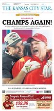 Chiefs Super Bowl Champions Win Newspaper 