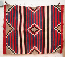 Antique Navajo 3rd Phase chiefs blanket Rug 45