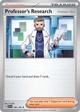 100 Pack of Professor's Research 190/198  - Card Pokemon Near Mint Cards Set picture