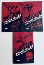 DAREDEVIL BY FRANK MILLER AND KLAUS JANSON 1 2 3 TPBS FULL SET RARE OOP picture