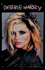 HUGE RARE Subway Poster: Debbie Harry Rare Vintage Rockbird Blondie Promo picture