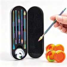 6-Piece Stainless Steel Multi-Purpose Cleaning Bong and Manicure Tools Set picture