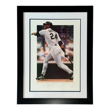 Ken Griffey Jr. Autographed Framed 22x28 Litho - JSA picture