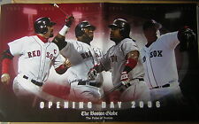 The Boston Globe, Tuesday, April 11, 2006 w/Red Sox Opening Day Poster Overlay picture