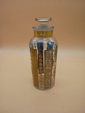 Vintage 70s Glass Bourbon Decanter w/ Lid TCW Co picture