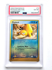 Pokemon - Psyduck - 73/100 - Rev Foil - PSA 6 picture