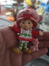 Vtg Carlton Cards Starwberry Shortcake & Cupcake Scented Ornament 2001 picture