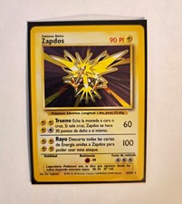 Pokémon Base Set Zapdos Holo 16/102 Spanish 1999 Trading Card picture