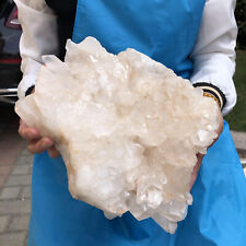 23.11 Natural rare white water crystal cluster backbone mineral specimen picture