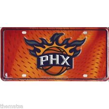 PHOENIX SUNS TEAM LOGO NBA BASKETBALL METAL LICENSE PLATE MADE IN USA picture