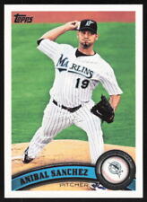 2011 Topps #596 Anibal Sanchez Florida Marlins picture