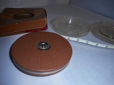 Vintage Evans 100 Ft White Rule Tape Measure Elizabeth NJ - Great Condition picture