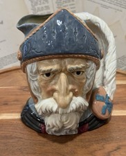Vintage Royal Doulton Don Quixote Character Toby Jug D6455 Large 7.5'' MINT picture