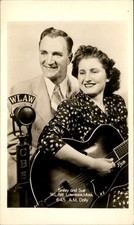 Lawrence MA Radio Performers WLAW Pry c1940s-50s Real Photo Vintage Postcard bhn picture