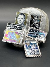 Soviet Vintage Badges Astronomic Theme Cosmonauts Cosmos Pin USSR picture
