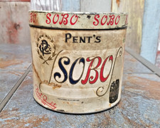 vintage SOBO cigar tin picture