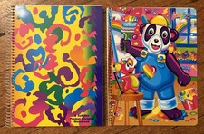 Original vintage Deadstock Lisa Frank Spiral Notebook 90s 80s UltraNeo Trends picture